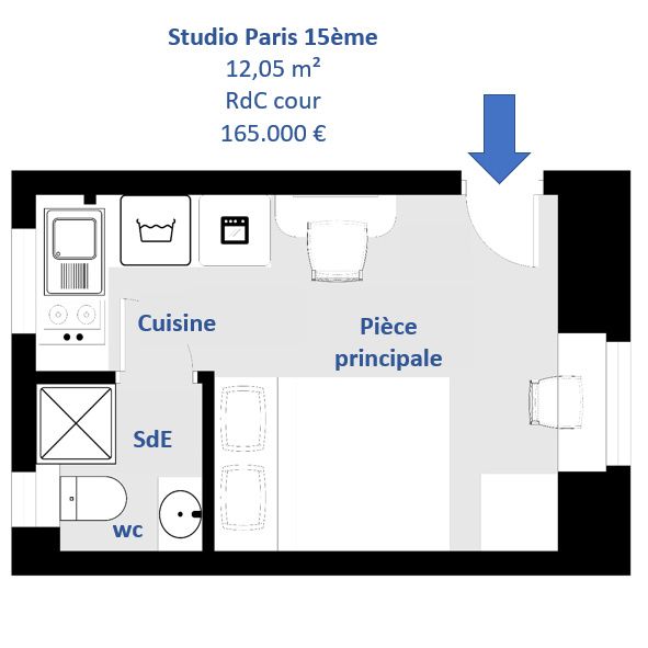 Photo 2 - Paris 75015 à Paris