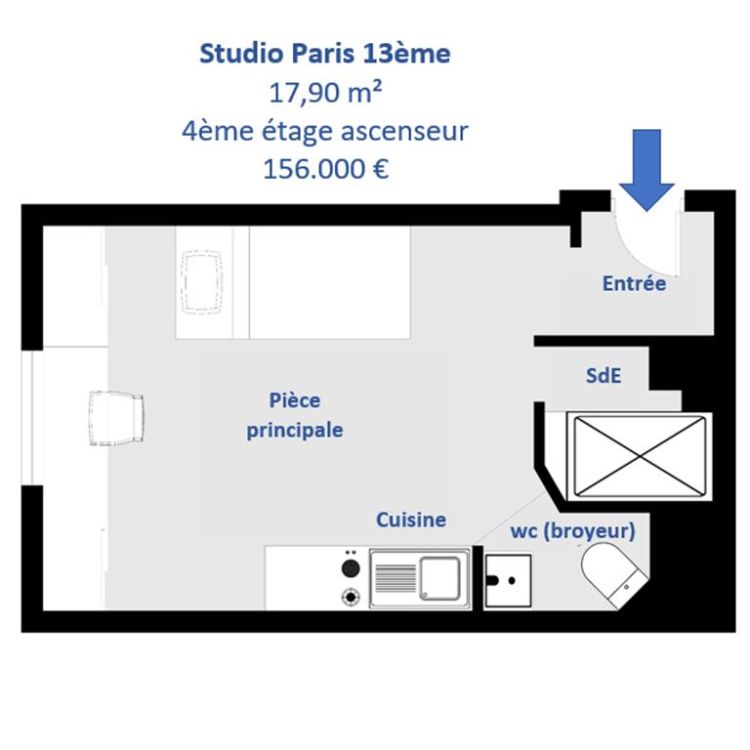 Photo 2 - Paris 13 75013 à Paris 13
