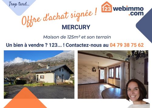 Maison 125 m² Mercury 73200