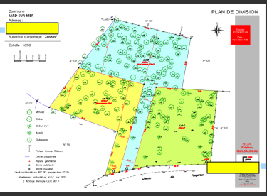 Terrain à bâtir 676 m² Jard-sur-Mer 85520