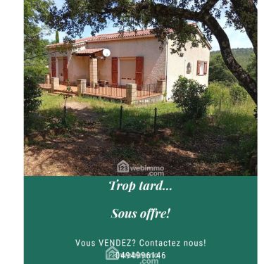 Villas 92 m² Le Thoronet 83340